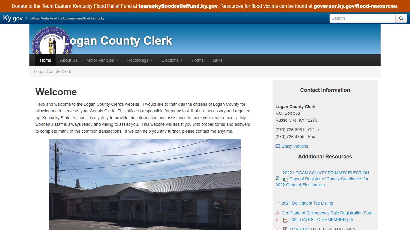 Logan County Clerk - Kentucky